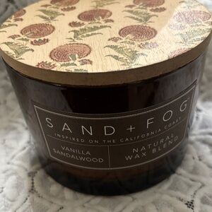 Sand + Fog Vanilla Sandalwood Candle - Brown
